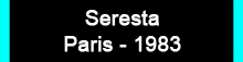 Seresta - Paris 1983